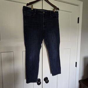 American Eagle Outfitters Super Stretch X4 Hi Rise Jegging 18 Short